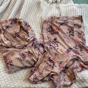 Victoria’s Secret satin pajama set